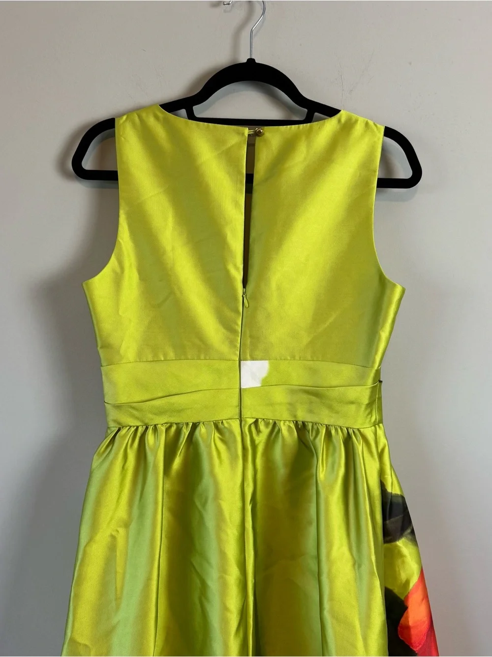 NWT Donna Karen New York Floral Print Sleeveless A Line Summer Citro Dress 4